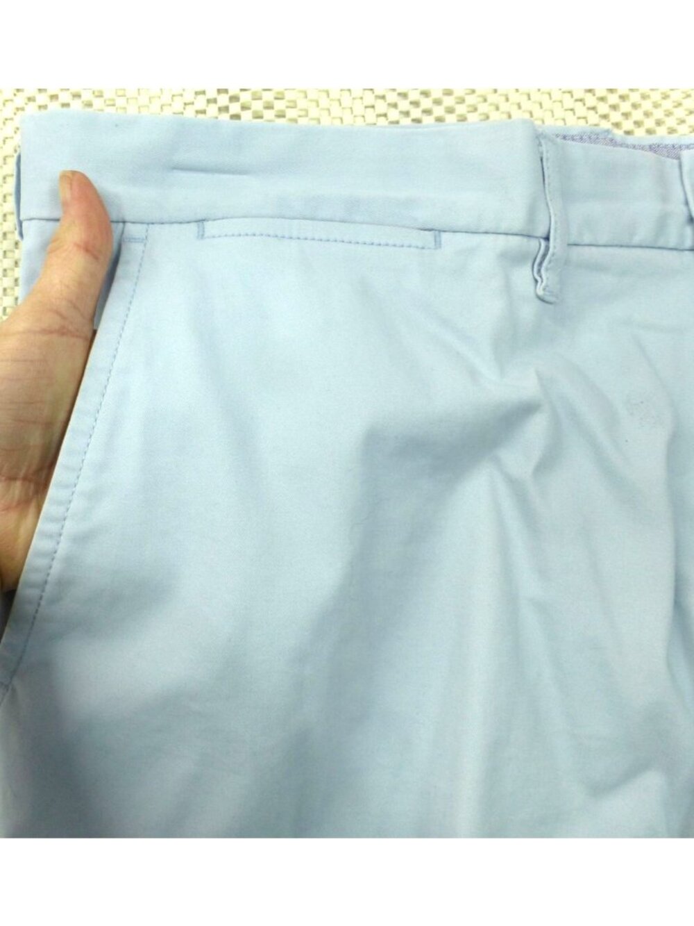 Tommy Hilfiger Mens Light Blue Golf Chino Shorts Size 40 With 8.5" Inseam - Picture 7 of 12